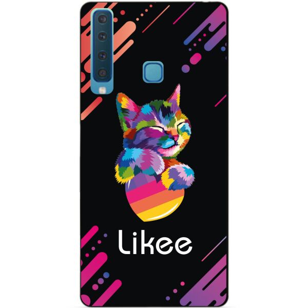 

Силиконовый бампер чехол Candy для Samsung A9 2018 с рисунком Likee
