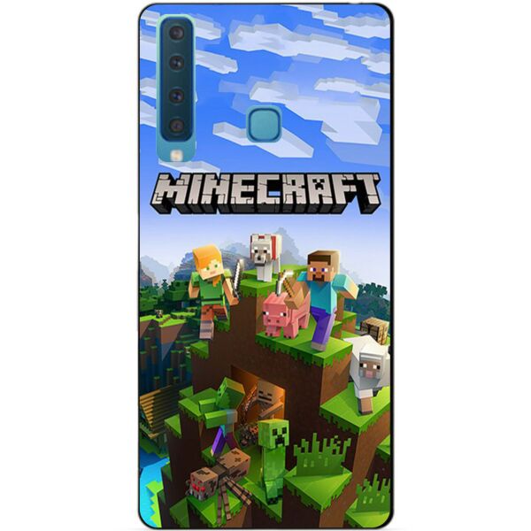 

Силиконовый бампер чехол Candy для Samsung A9 2018 с рисунком Minecraft