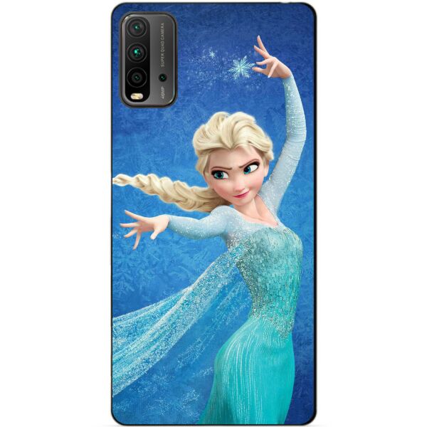 

Силиконовый бампер чехол Candy для Xiaomi Redmi 9T с рисунком Эльза