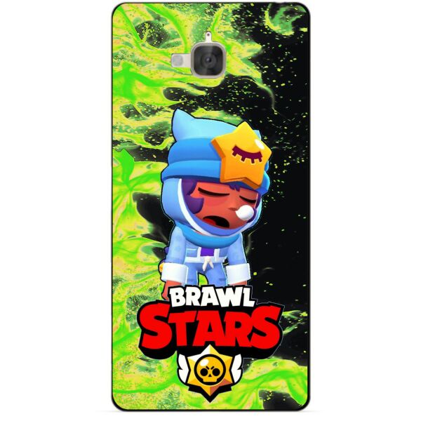 

Силиконовый чехол бампер Candy для Huawei Y6 Pro с Героем Brawl Stars Сонный Сэнди