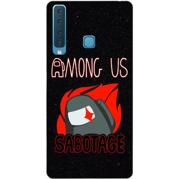 

Силиконовый бампер чехол Candy для Samsung A9 2018 с рисунком Саботаж Among Us