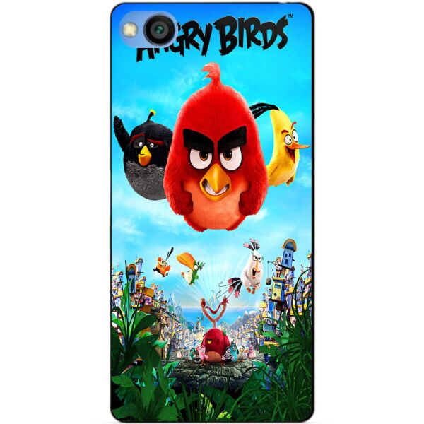 

Силиконовый бампер чехол Candy для Xiaomi Redmi GO с рисунком Angry Birds