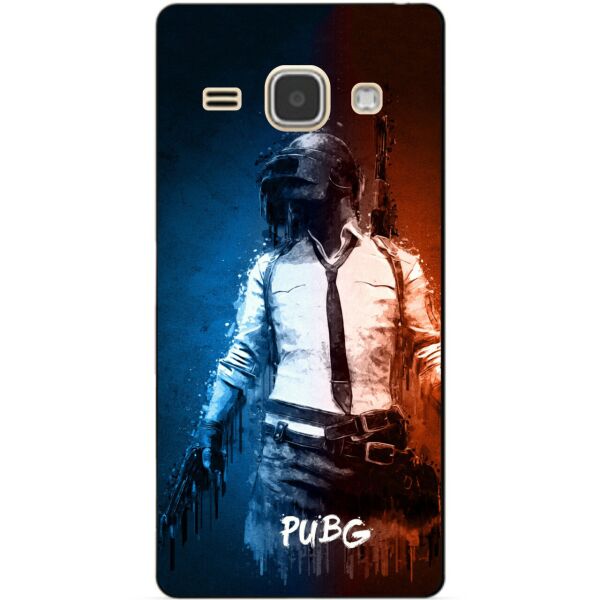 

Силиконовый бампер чехол Candy для Samsung J1 2016 Galaxy J120 с рисунком PUBG