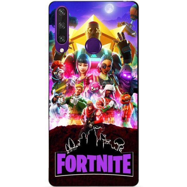 

Силиконовый чехол бампер Candy для Huawei Y6p с рисунком Fortnite