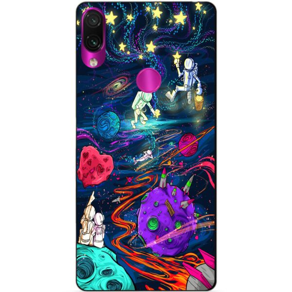 

Чехол силиконовый Candy для Xiaomi Redmi Note 7 с рисунком Звезды