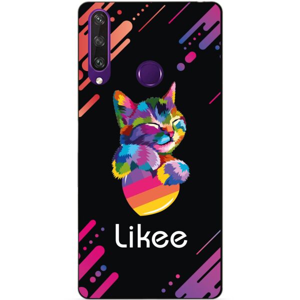 

Силиконовый чехол бампер Candy для Huawei Y6p с рисунком Likee