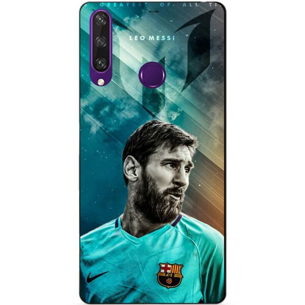 

Силиконовый чехол бампер Candy для Huawei Y6p с рисунком Messi