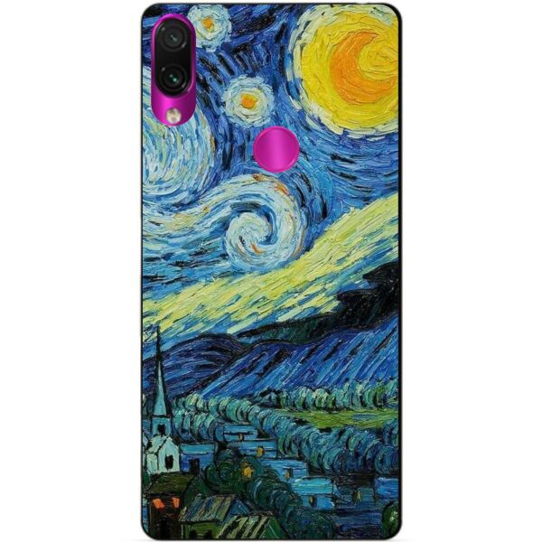

Чехол силиконовый Candy для Xiaomi Redmi Note 7 с рисунком Лунная ночь
