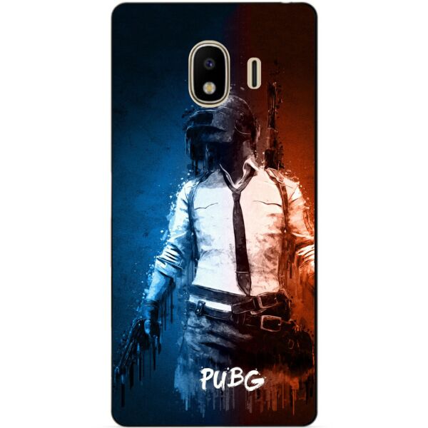 

Силиконовый бампер чехол Candy для Samsung J2 2018 Galaxy J250 с рисунком PUBG