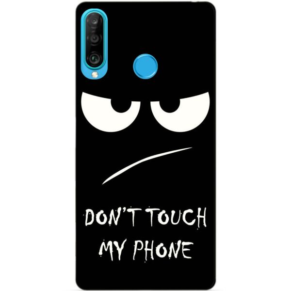 

Силиконовый бампер чехол Candy для Huawei P30 Lite с рисунком Глаза