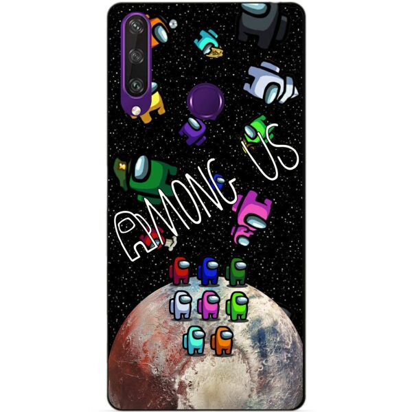 

Силиконовый чехол бампер Candy для Huawei Y6p с рисунком Амонг Ас
