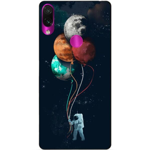 

Чехол силиконовый Candy для Xiaomi Redmi Note 7 с рисунком Планеты шарики