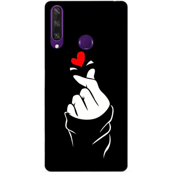 

Силиконовый чехол бампер Candy для Huawei Y6p с рисунком Знак Любви