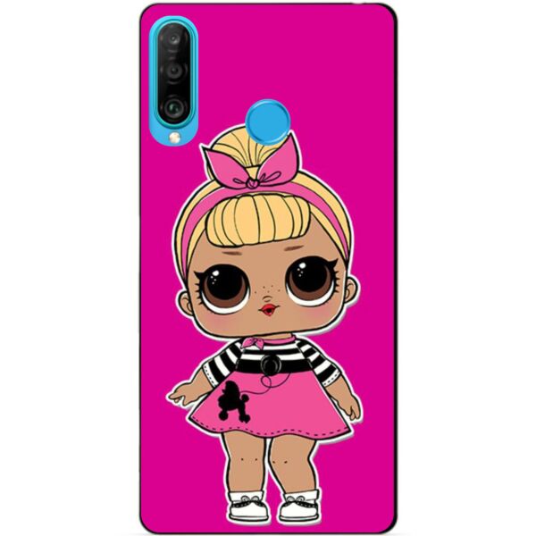 

Силиконовый бампер чехол Candy для Huawei P30 Lite с рисунком Куклы Лол