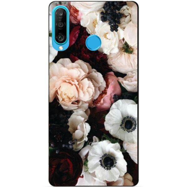 

Силиконовый бампер чехол Candy для Huawei P30 Lite с рисунком Маки