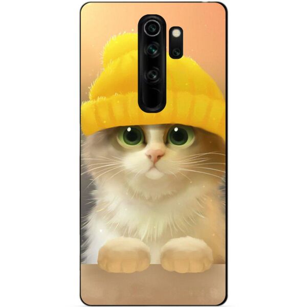 

Чехол силиконовый Candy для Xiaomi Redmi Note 8 Pro с рисунком Котик в шапочке