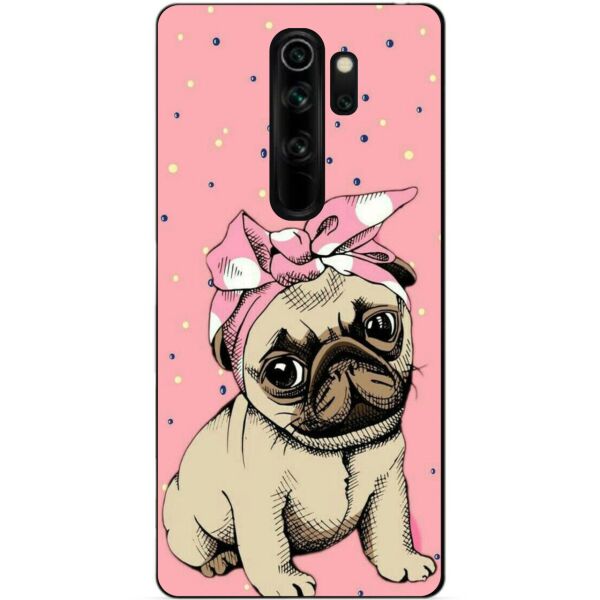 

Чехол силиконовый Candy для Xiaomi Redmi Note 8 Pro с рисунком Мопсик