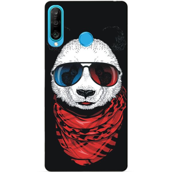 

Силиконовый бампер чехол Candy для Huawei P30 Lite с рисунком Панда