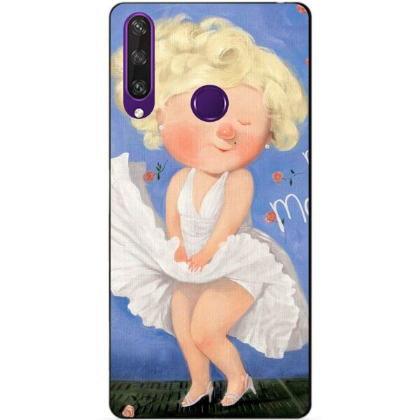 

Силиконовый чехол бампер Candy для Huawei Y6p с рисунком Мерлин Монро Гапчинская