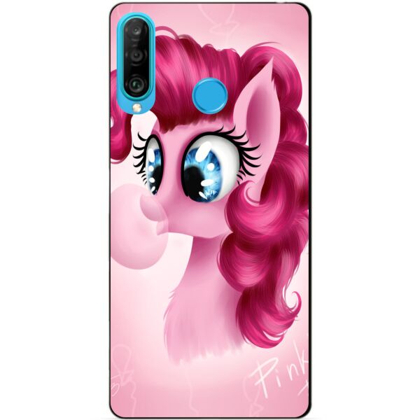 

Силиконовый бампер чехол Candy для Huawei P30 Lite с рисунком Пони Пинки Пай