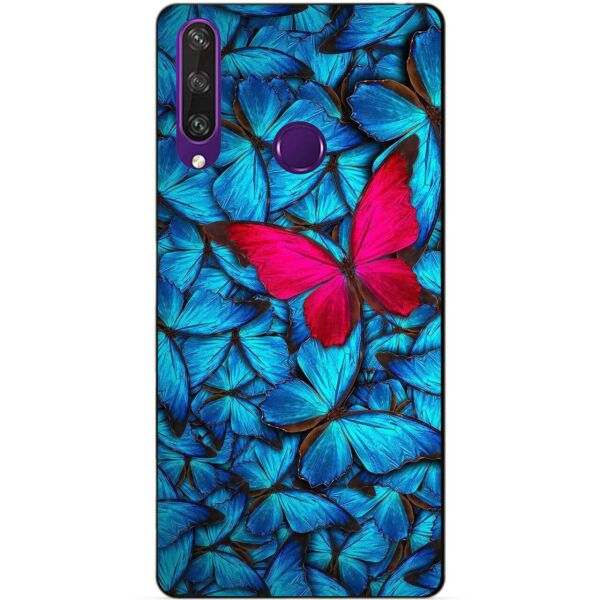 

Силиконовый чехол бампер Candy для Huawei Y6p с рисунком Мотыльки