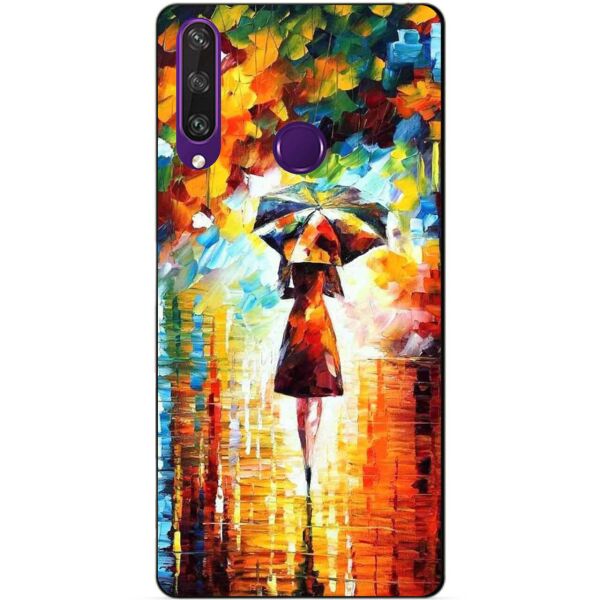 

Силиконовый чехол бампер Candy для Huawei Y6p с рисунком Прогулка