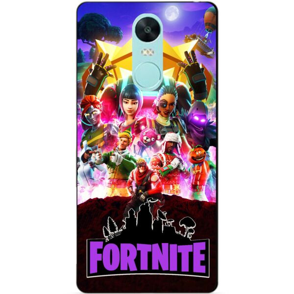 

Силиконовый бампер чехол Candy для Xiaomi Redmi Note 4x с рисунком Fortnite Фортнайт