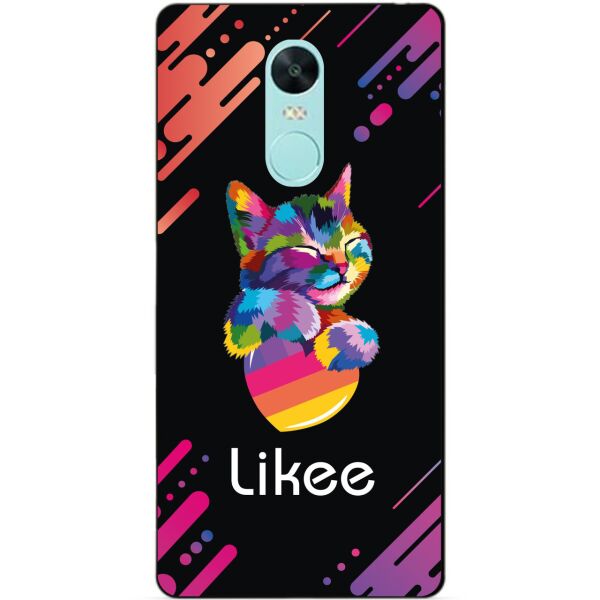

Силиконовый бампер чехол Candy для Xiaomi Redmi Note 4x с рисунком Likee