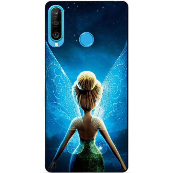 

Силиконовый бампер чехол Candy для Huawei P30 Lite с рисунком Фея Динь-Динь