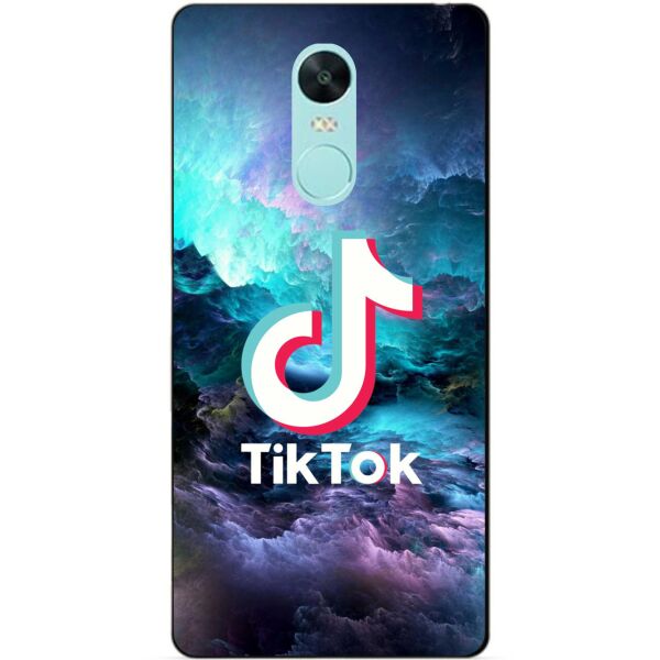 

Силиконовый бампер чехол Candy для Xiaomi Redmi Note 4x с рисунком Tik Tok