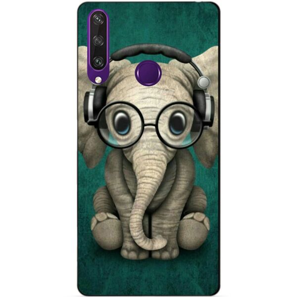 

Силиконовый чехол бампер Candy для Huawei Y6p с рисунком Слоник
