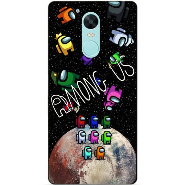 

Силиконовый бампер чехол Candy для Xiaomi Redmi Note 4x с рисунком Амонг Ас
