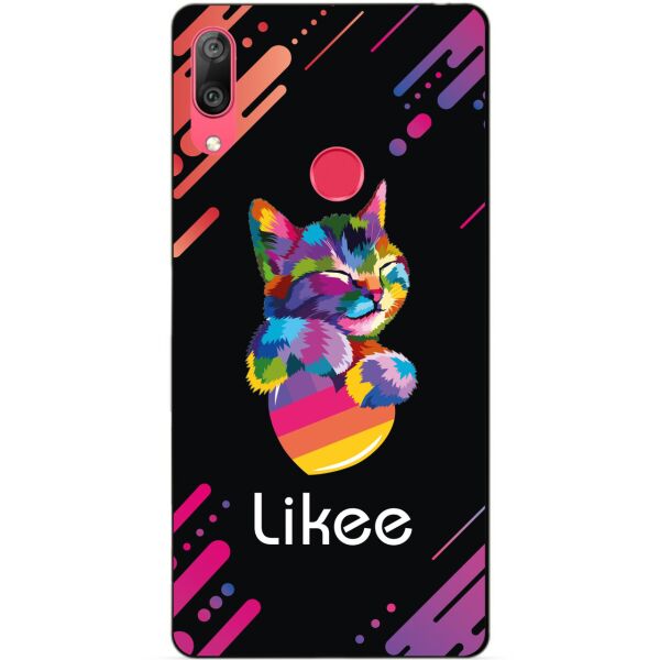 

Силиконовый чехол бампер Candy для Huawei Y7 2019 с рисунком Likee