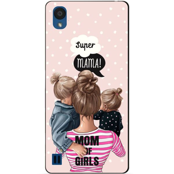 

Чехол силиконовый Candy для ZTE Blade A5 2019 с рисунком Mom of Girls