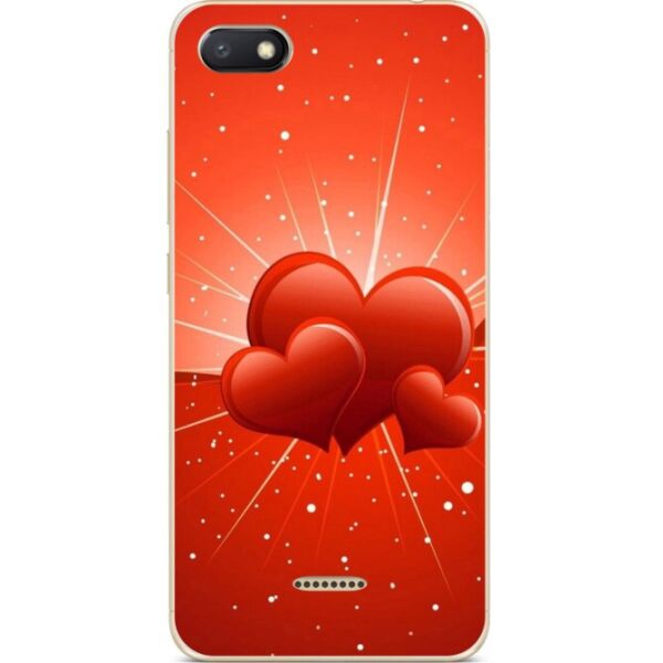 

Бампер силиконовый Candy для Xiaomi Redmi 6a Сердце