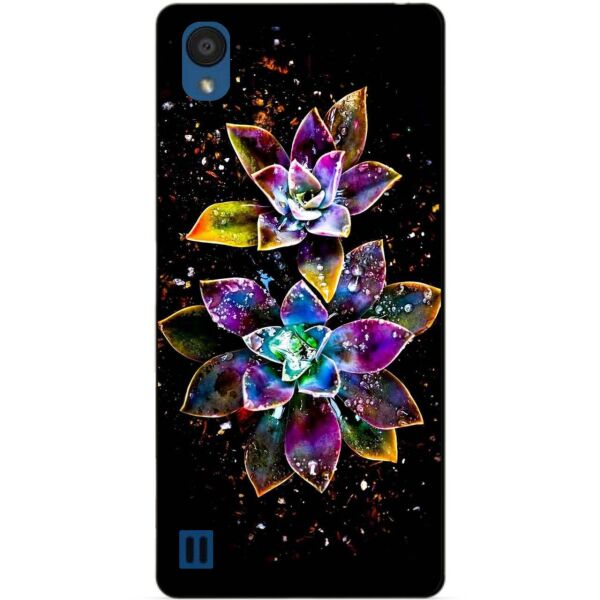 

Чехол силиконовый Candy для ZTE Blade A5 2019 с рисунком Волшебные цветы