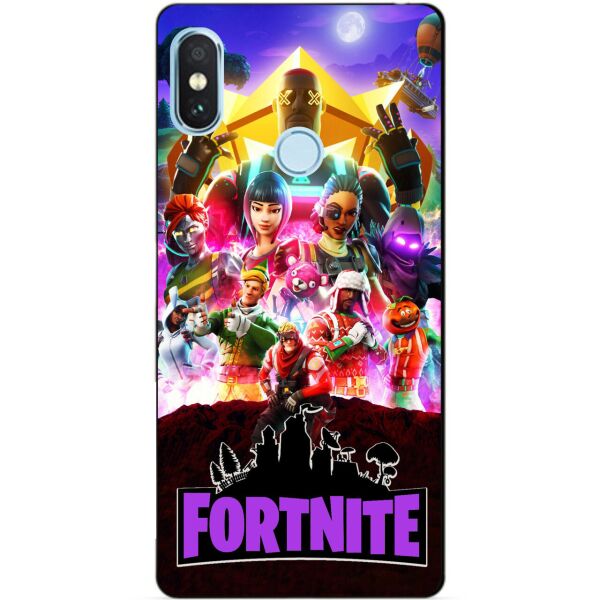

Силиконовый бампер чехол Candy для Xiaomi Redmi Note 5 с рисунком Fortnite Фортнайт