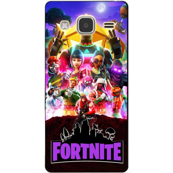 

Силиконовый бампер чехол Candy для Samsung J3 2016 Galaxy J320 J310 рисунком Fortnite