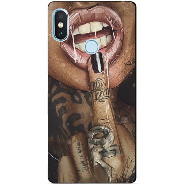 

Силиконовый бампер чехол Candy для Xiaomi Redmi Note 5 с рисунком Swag