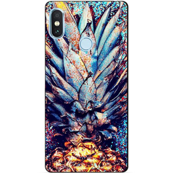 

Силиконовый бампер чехол Candy для Xiaomi Redmi Note 5 с рисунком Ананас