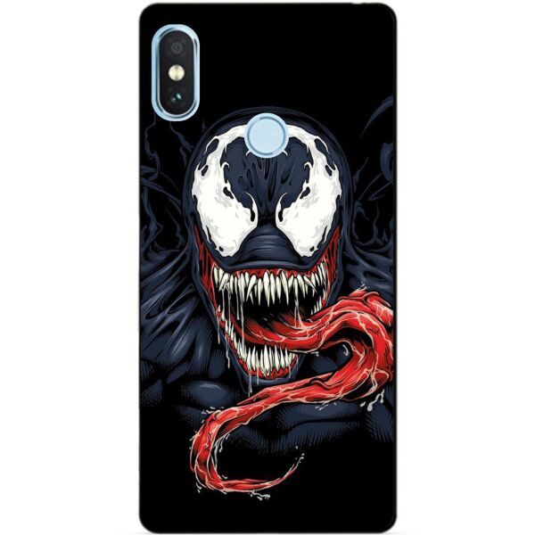 

Силиконовый бампер чехол Candy для Xiaomi Redmi Note 5 с рисунком Веном
