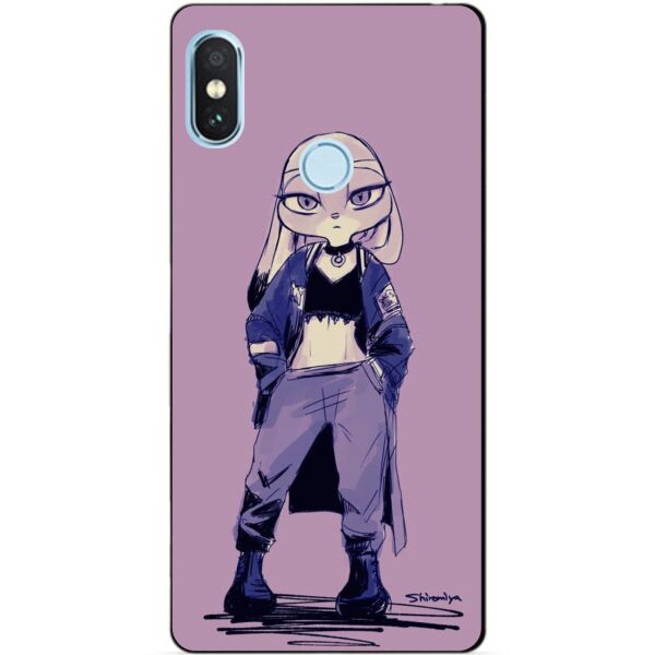 

Силиконовый бампер чехол Candy для Xiaomi Redmi Note 5 с рисунком Джуди
