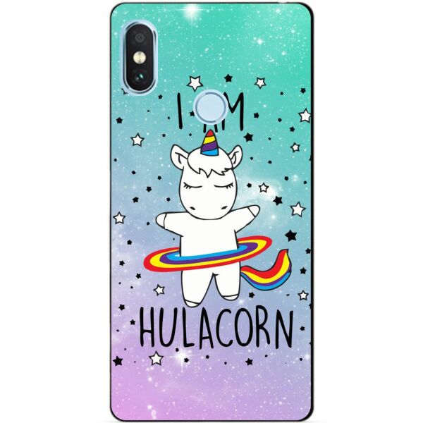 

Силиконовый бампер чехол Candy для Xiaomi Redmi Note 5 с рисунком Единорог