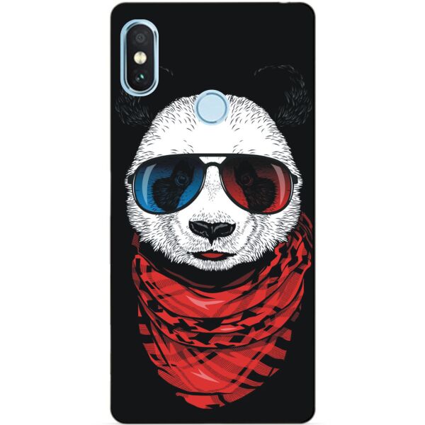 

Силиконовый бампер чехол Candy для Xiaomi Redmi Note 5 с рисунком Панда