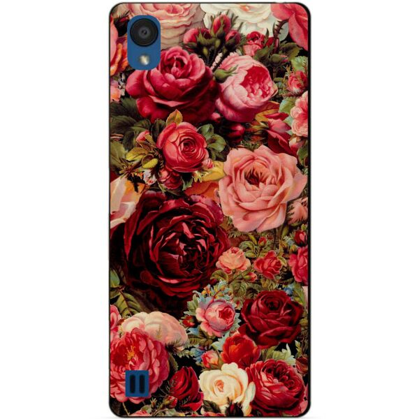 

Чехол силиконовый Candy для ZTE Blade A5 2019 с рисунком Красные розы