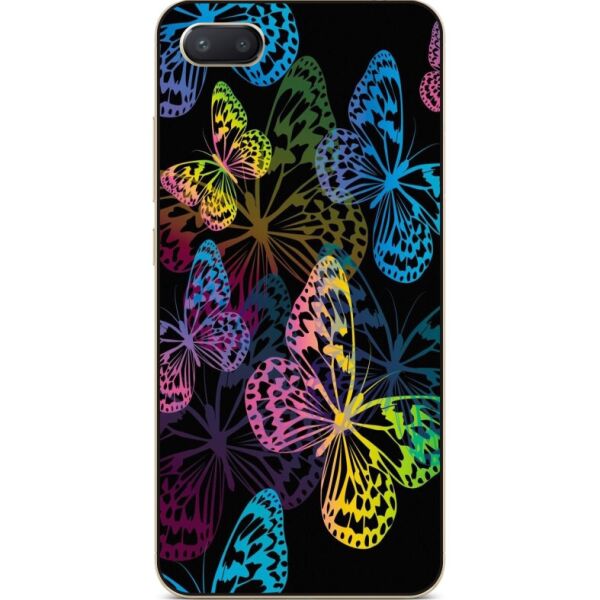 

Силиконовый чехол бампер Candy для Iphone 8 plus с рисунком Бабочки