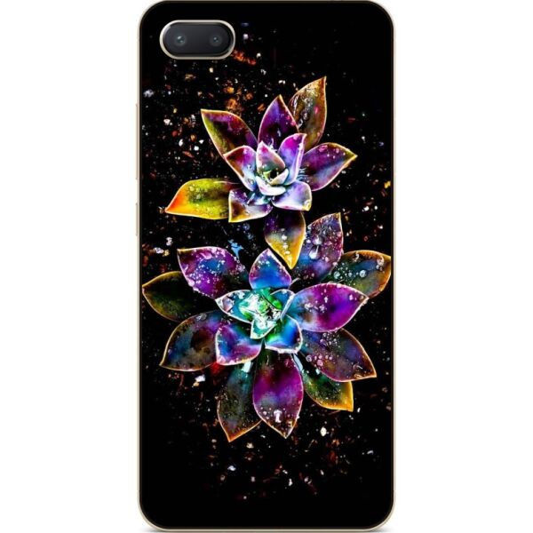 

Силиконовый чехол бампер Candy для Iphone 8 plus с рисунком Волшебные цветы