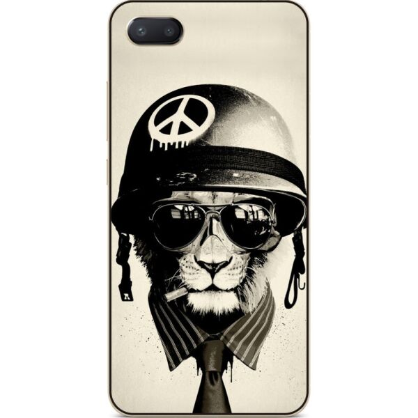 

Силиконовый чехол бампер Candy для Iphone 8 plus с рисунком Лев пацифист
