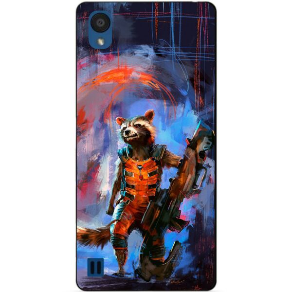 

Чехол силиконовый Candy для ZTE Blade A5 2019 с рисунком Реактивный Енот