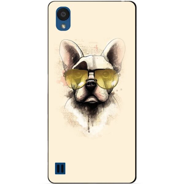 

Чехол силиконовый Candy для ZTE Blade A5 2019 с рисунком Собака в очках